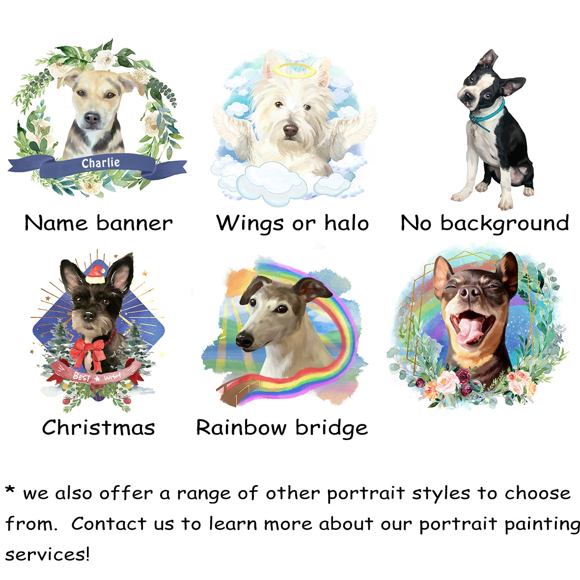 Floral Pet Portrait 2