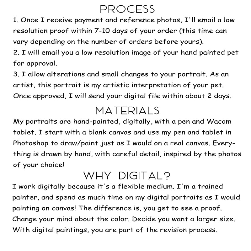Floral Pet Portrait 2